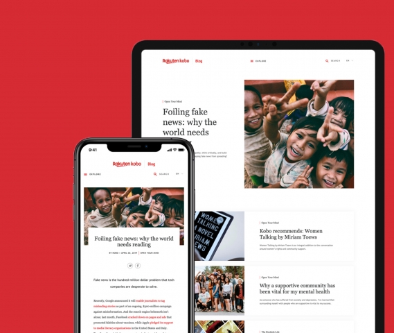 Kobo Responsive Devices