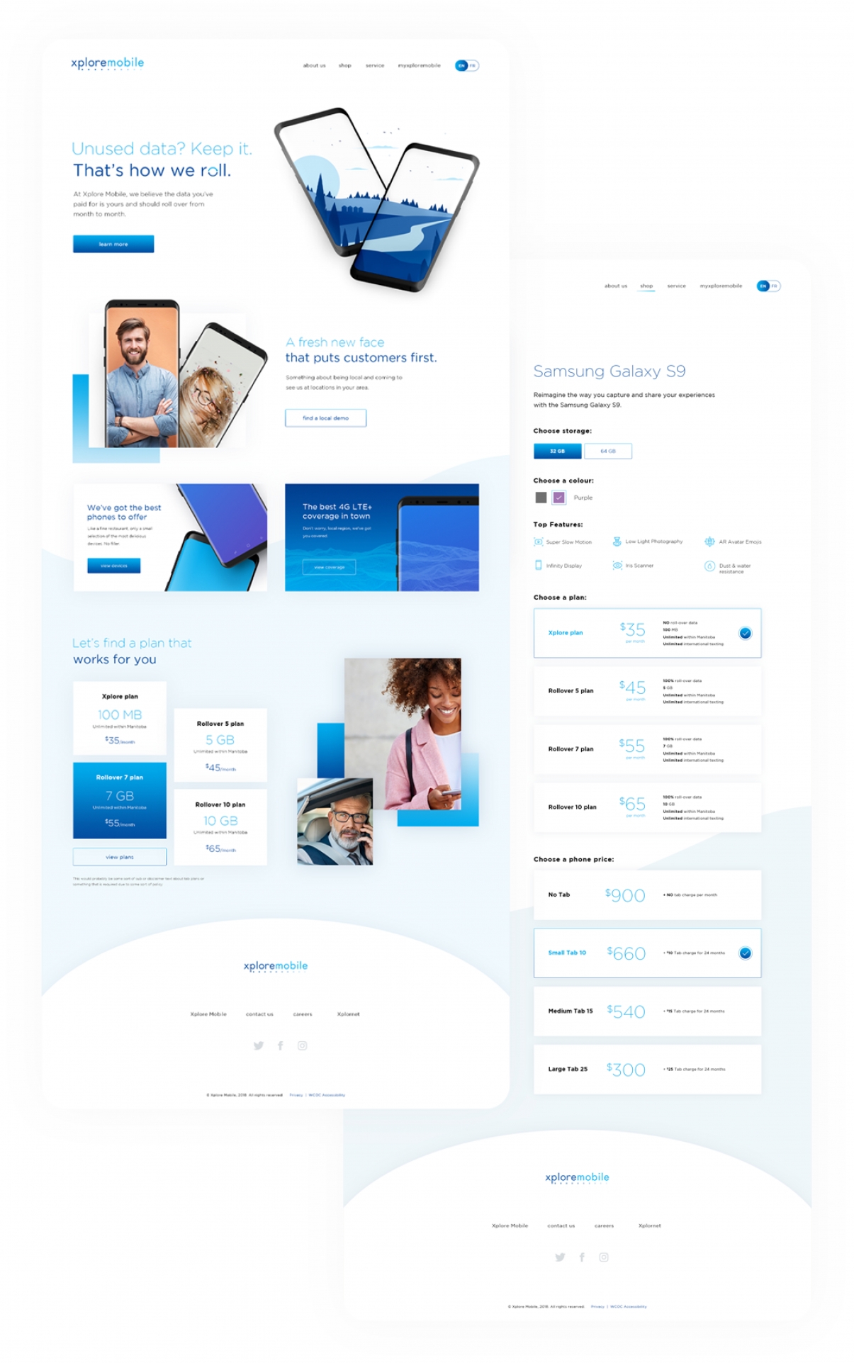 Xplore Mobile Full Page