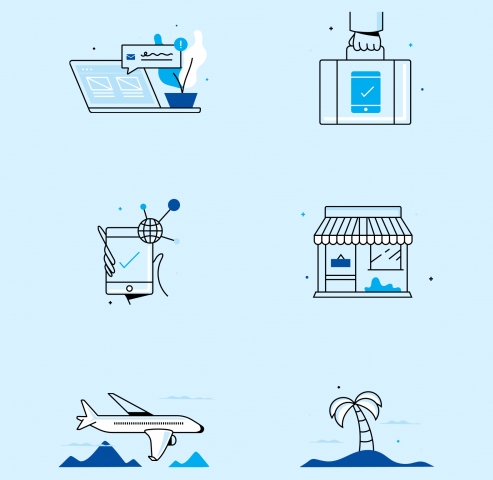 Xplore Mobile Icons